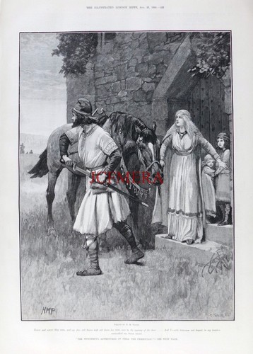 Unsheathed saxon sword - 'unsheathed,