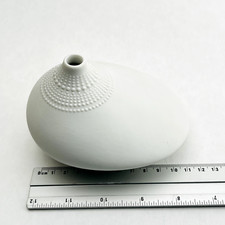 Rosenthal porcelain vase Tapio Wirkkala wobble vase approx. 10x9x8cm studio line