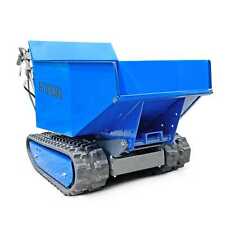 Hyundai 196cc Petrol 500kg Payload Tracked Mini Dumper / Power Barrow / Trans...