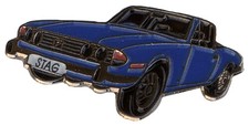 Triumph Stag car cut out lapel