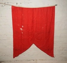 Vintage WW2 Signal Code Flag ( B ) BRAVO, Dangerous Cargo 