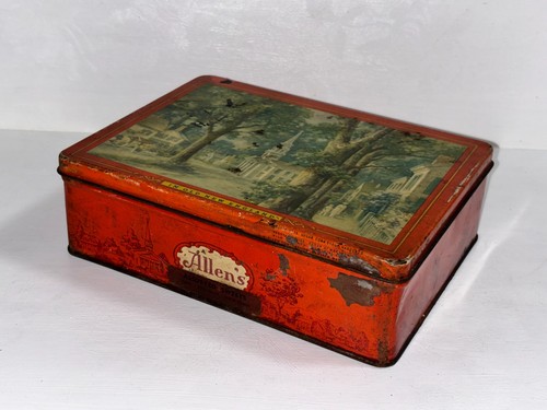 Allen sweets candy tin - sweets,