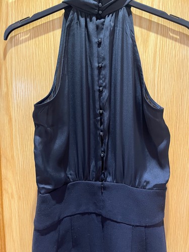 Ladies zara black halter - halter, neck