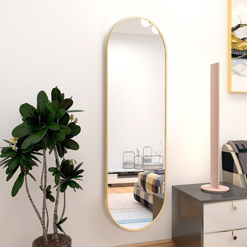 Oval dressing mirror wall - dressing,