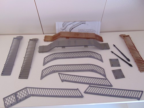 Hornby footbridge parts for - hornby,