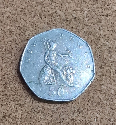 1980 50p coin queen - 1980,