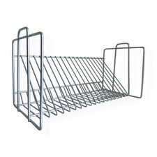 Vintage IKEA "Vink" CD Storage Rack | Holds 20 CDs Discs | Metal Minimalist