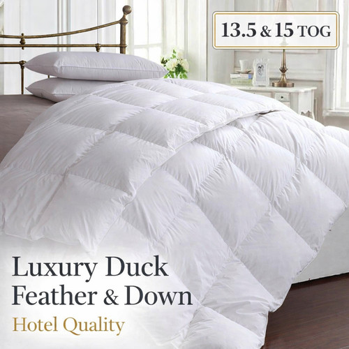 Luxury duck feather down - feather, &