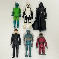 6x Vintage Star Wars Figures