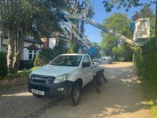 Isuzu Dmax Palfinger access platform MEWP Cherry picker
