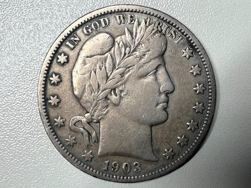 1903 barber half - dollar, 50