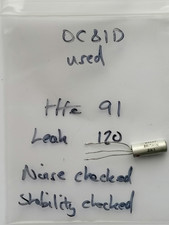Used Mullard OC81D Metal Jacket Germanium transistors fuzz  pedals