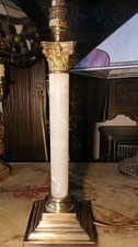 Table Lamp Marble and Brass