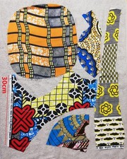 African Wax Fabric Off Cuts