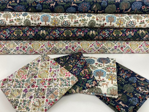 Mini woodland fabric - fabric, quilting