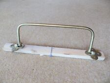 decorative architectural salvage CHURCH PEW HANDLE / TOWEL RAIL bathroom toilet