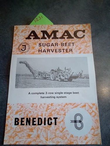 Amac sugar beet harvester - amac,