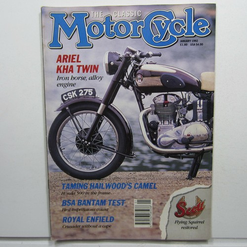 Classic motorcycle magazine - classic,