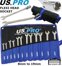 US PRO Tools 12pc Flexi Head