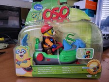 DISNEY SPECIAL AGENT OSO SNOWMOBILE w/ FIGURE 2010 Learning Curve New Sealed
