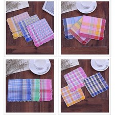 12Pcs Womens Handkerchiefs