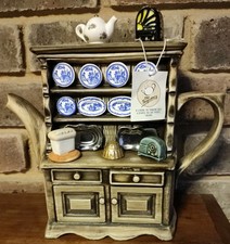 The Teapottery Hand made processes Welsh Dresser teapot.
