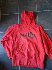 Red Hoodie Hoody Kangaroo Poo