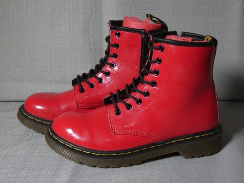 Martens kids red - kids, patent