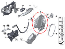 BMW 5 F10 Front Right Door