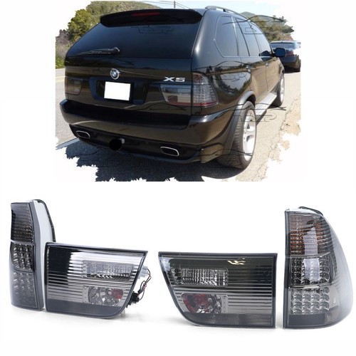 Rear led tail - smoke, for