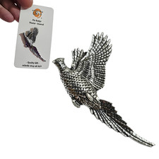 Rising Pheasant Pin Badge