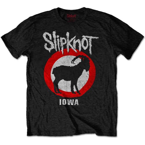 Slipknot shirt iowa goat - iowa,