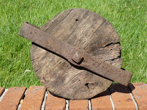 Antique wooden cast iron - wooden,