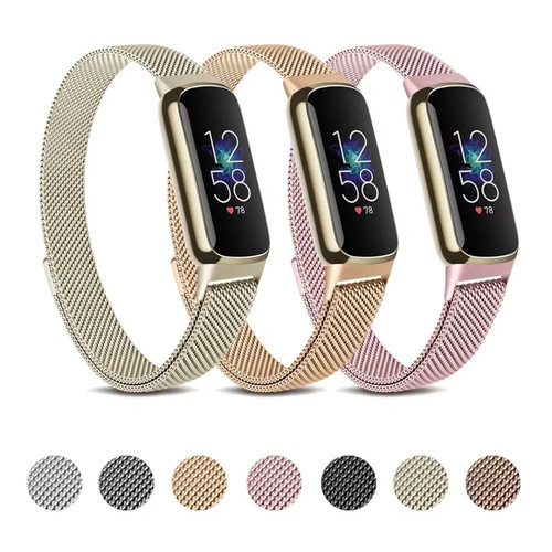 For fitbit luxe - luxe, milanese