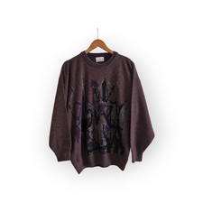 Graphic Pattern Purple Pierre