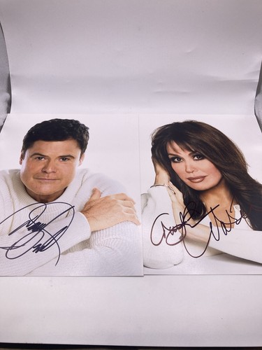 Donny and marie osmond - donny, signed
