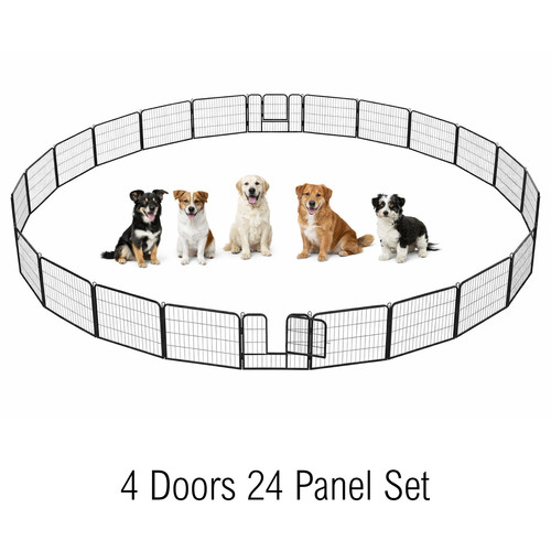 Metal dog playpen foldable - playpen,