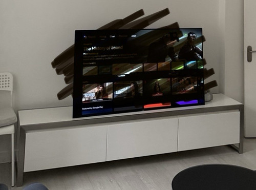 Dwell white gloss stand - tv,