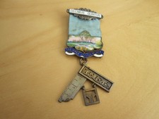 Vintage Masonic Masons 1945 The Hale Lodge Valuable Services as WM