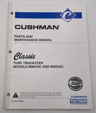 Cushman Turf Trucksters Parts