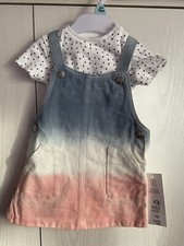 F&F OMBRE DENIM DRESS WITH