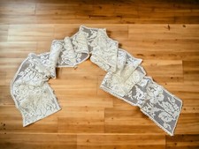 Vintage Hand Worked Lace Shelf