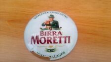 Bira Moretti perspex round pump sign for illuminated font 