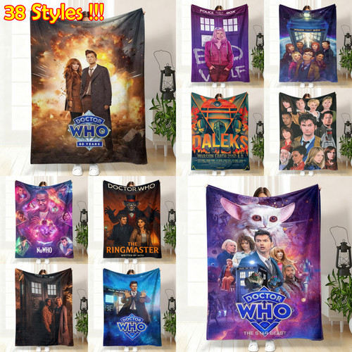 Doctor who blanket fleece - doctor,