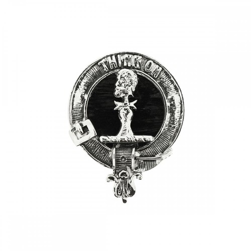 Art pewter clan crest badge - clan,