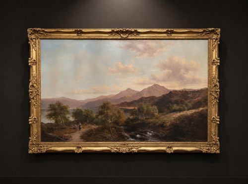 Original antique oil - antique, painting