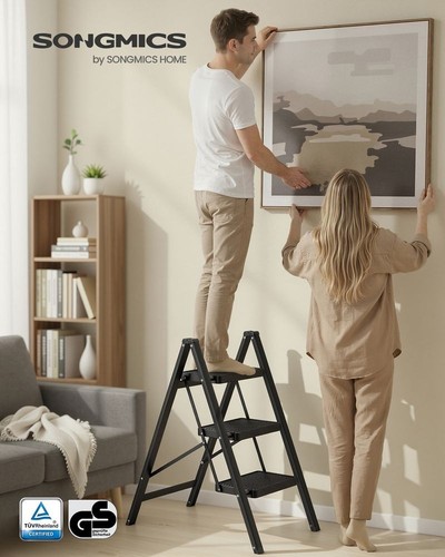 Songmics step ladder - songmics, 3-step