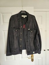 Mens GUESS denim jacket size L