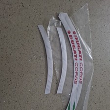 Ducati Multistrada 1200 S Corse Wheel Rim Decals Stickers Genuine NOS