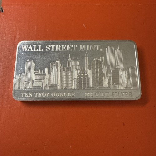 Silver wall street - silver, mint
